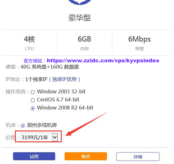 VPS豪华型服务器